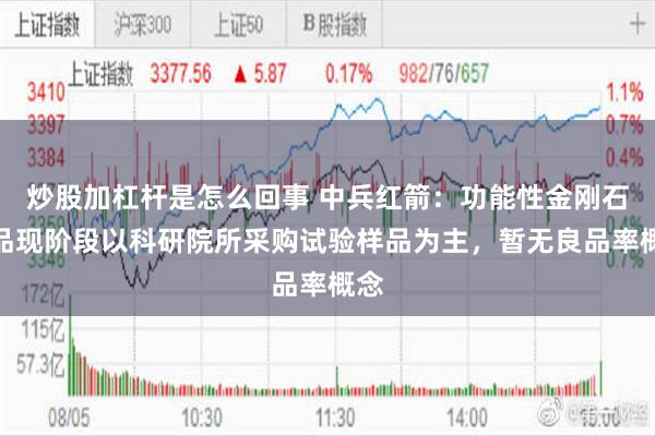 炒股加杠杆是怎么回事 中兵红箭：功能性金刚石产品现阶段以科研院所采购试验样品为主，暂无良品率概念