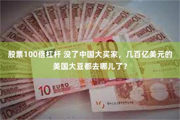 股票100倍杠杆 没了中国大买家，几百亿美元的美国大豆都去哪儿了？